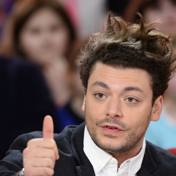 Kev Adams à l'enregistrement de l'émission "Vivement Dimanche" à Paris le 3 février 2016