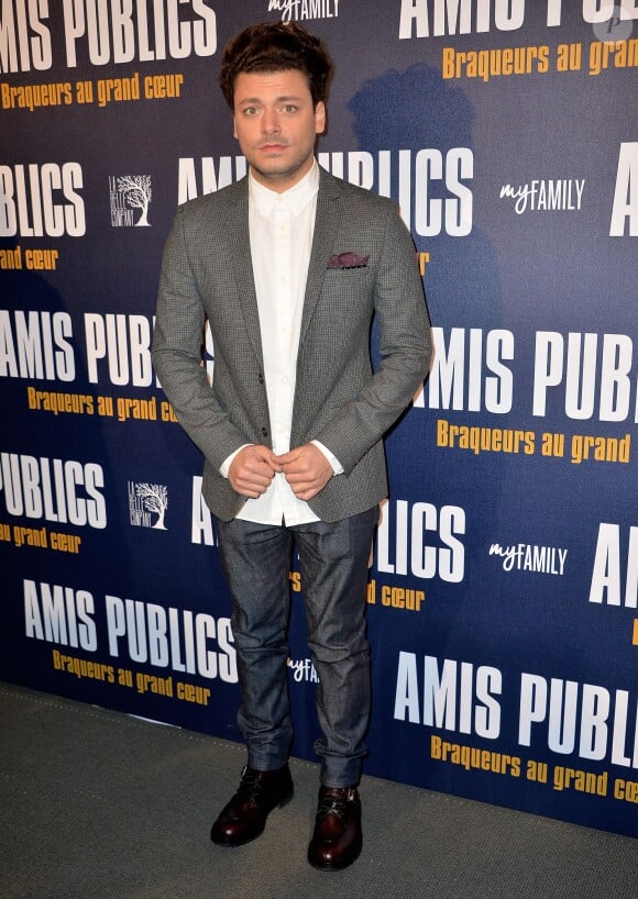 Kev Adams à l'avant-première du film "Amis Publics" au cinéma UGC Normandie à Paris, le 1er février 2016