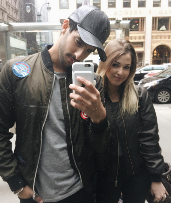 EnjoyPhoenix et Sami Slimani, à New York, en mai 2016.