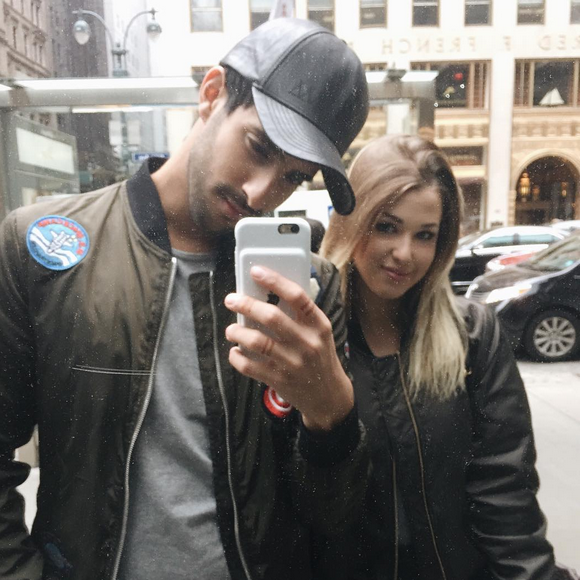 EnjoyPhoenix et Sami Slimani, à New York, en mai 2016.