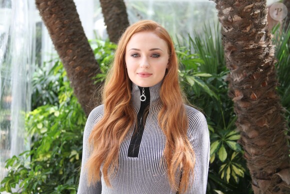 Sophie Turner - Conférence de presse avec les acteurs de la série "Game of Thrones" à West Hollywood. Le 11 avril 2016