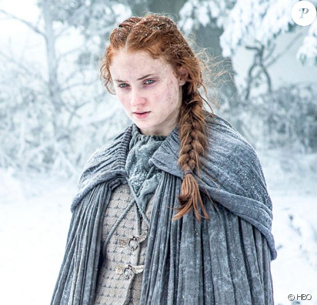 Sophie Turner dans la saison 6 de "Game of Thrones", actuellement diffusée sur HBO et OCS City, 2016.
