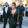 Kim Kardashian et Kanye West au mariage d'Isabela Rangel et David Grutman à Miami, le 23 avril 2016