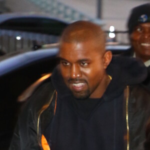 Kanye West et Kim Kardashian à l'aéroport JFK à New York le 16 avril 2016