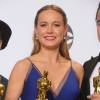 Brie Larson (Oscar de la meilleure actrice pour le film "Room") - Press Room de la 88e cérémonie des Oscars à Hollywood, le 28 février 2016