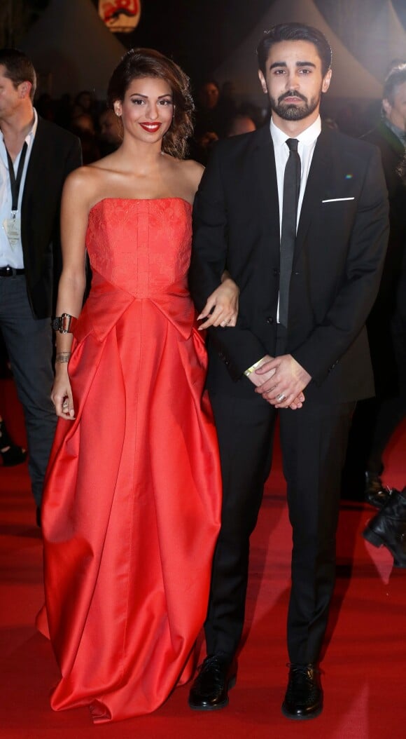 Tal et son ex-compagnon Anthony - 15e édition des NRJ Music Awards à Cannes. Le 14 décembre 2013