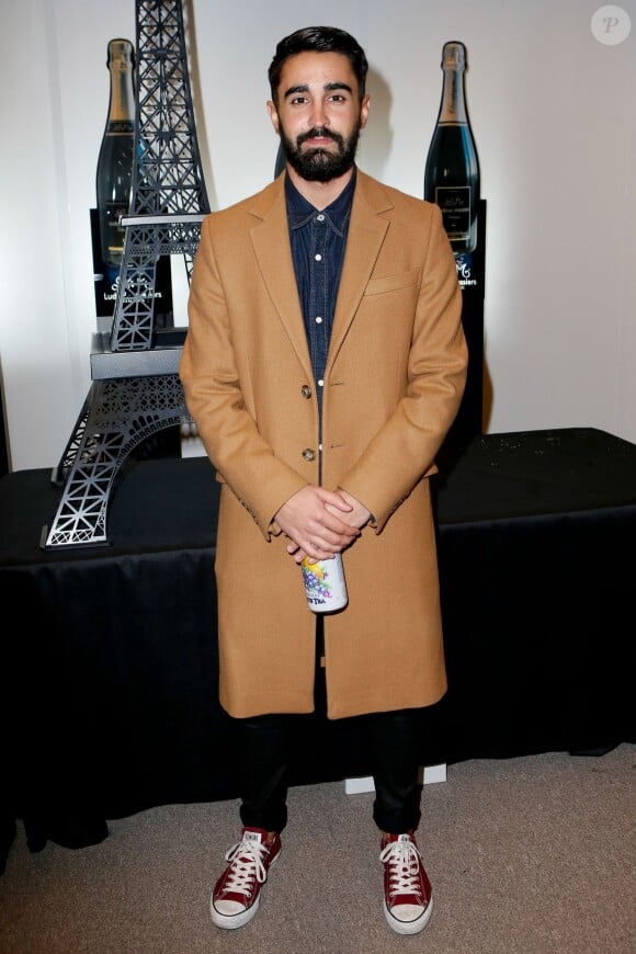 Exclusif - Anthony Nieto (ex-compagnon de la chanteuse Tal) - Soirée anniversaire de l'agence Meltin'Cast à la Cité du Cinéma à Saint-Denis, le 6 novembre 2014.