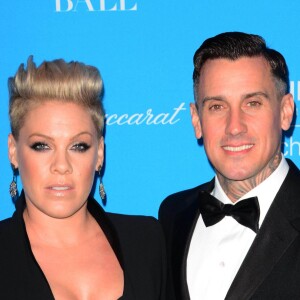 Pink et son mari Carey Hart  à la soirée UNICEF Snowflake Ball à New York le 1er décembre 2015.