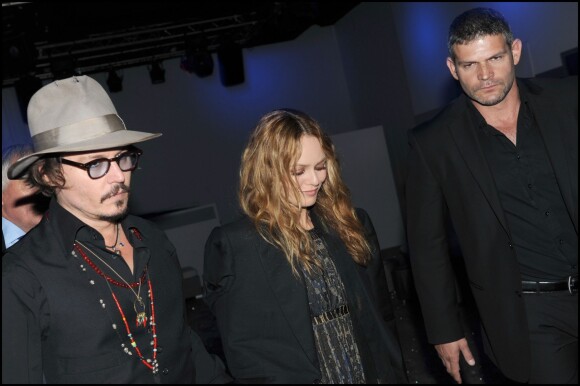Johnny Depp et Vanessa Paradis - Soirée Chanel au VIP Room dans le cadre du Festival de Cannes 2010