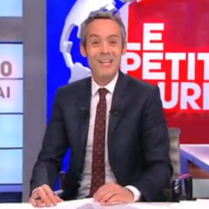 Yann Barthès, dans Le Petit Journal sur Canal+, le mardi 10 mai 2016.