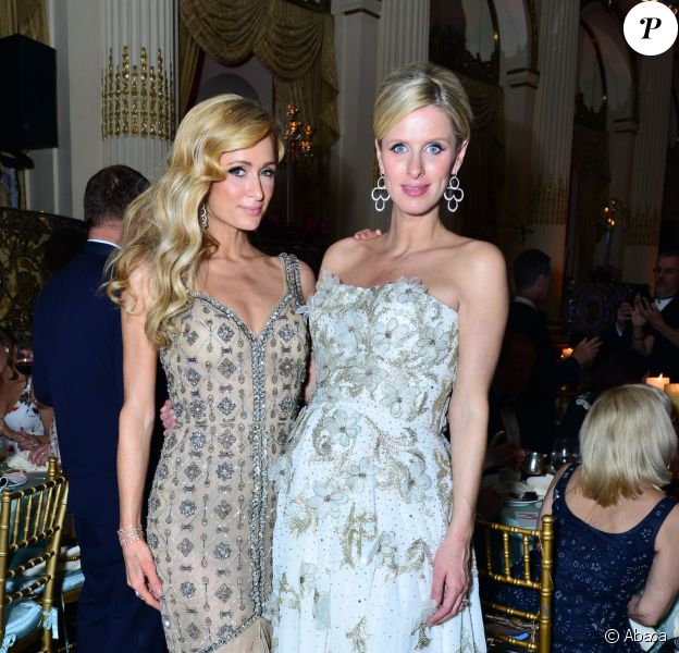 Paris Hilton, Nicky Rothschild au FIT Gala 2016 à New York. Le 9 mai 2016