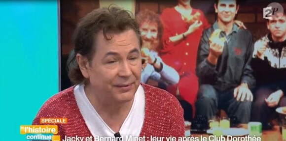 Bernard Minet invité de Sophie Davant, dans "Toute une histoire", le 10 mai 2016, sur France 2