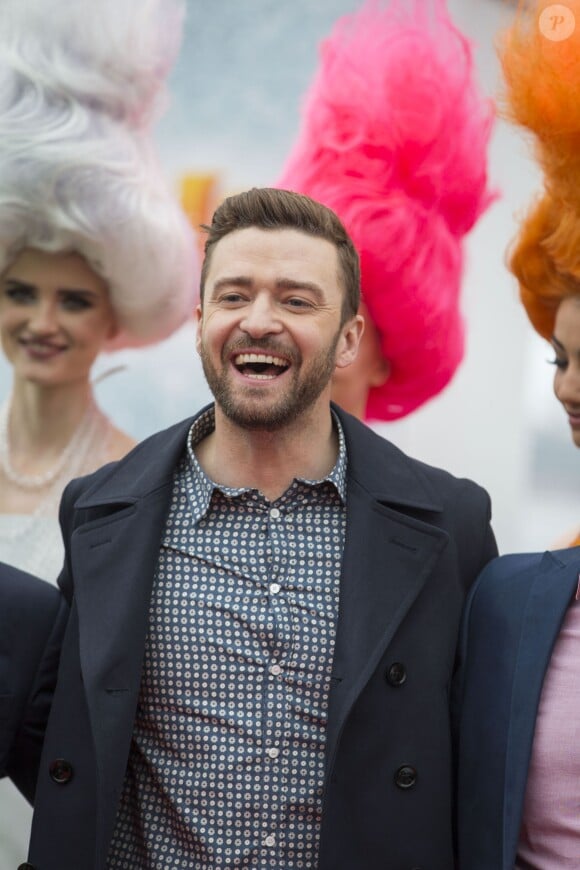 Justin Timberlake au photocall du film "Trolls" sur le ponton du Carlton lors du 69ème Festival International du Film de Cannes le 11 mai 2016. © Olivier Borde / Cyril Moreau / Bestimage