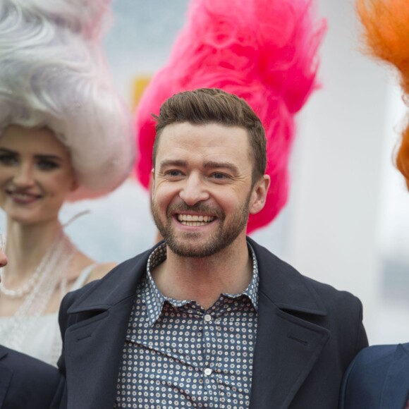 Justin Timberlake au photocall du film "Trolls" sur le ponton du Carlton lors du 69ème Festival International du Film de Cannes le 11 mai 2016. © Olivier Borde / Cyril Moreau / Bestimage