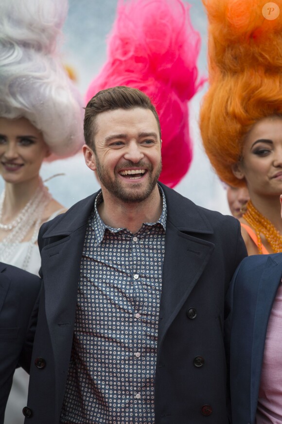 Justin Timberlake au photocall du film "Trolls" sur le ponton du Carlton lors du 69ème Festival International du Film de Cannes le 11 mai 2016. © Olivier Borde / Cyril Moreau / Bestimage