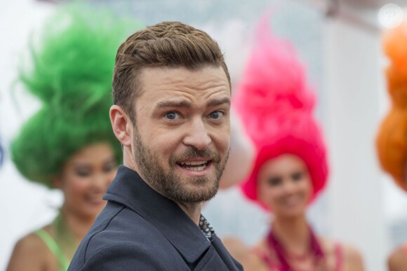 Justin Timberlake au photocall du film "Trolls" sur le ponton du Carlton lors du 69ème Festival International du Film de Cannes le 11 mai 2016. © Olivier Borde / Cyril Moreau / Bestimage