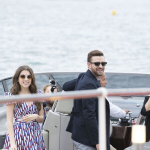 Justin Timberlake et Anna Kendrick au photocall du film "Trolls" sur le ponton du Carlton lors du 69ème Festival International du Film de Cannes le 11 mai 2016. © Olivier Borde / Cyril Moreau / Bestimage