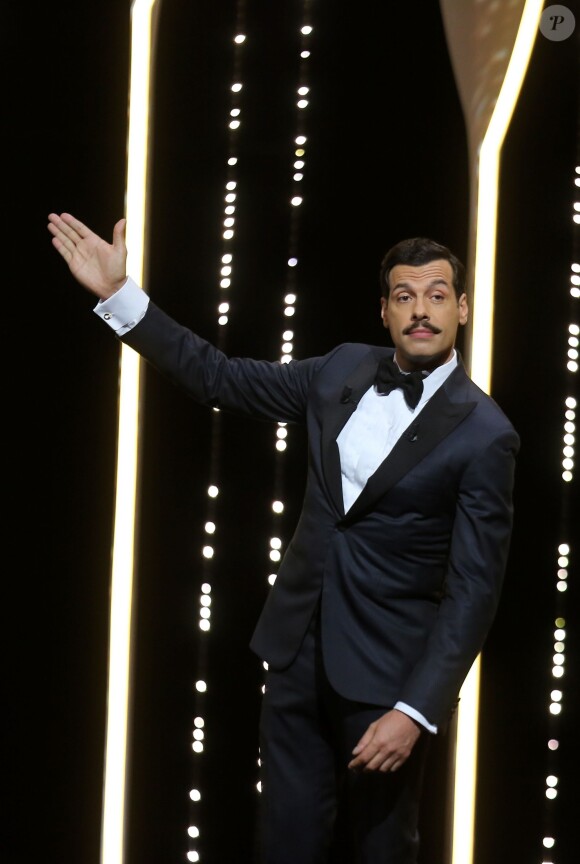 Laurent Lafitte (maître de cérémonie) - Cérémonie d'ouverture du 69ème Festival International du Film de Cannes.Le 11 mai 2016. © Borde-Jacovides-Moreau/Bestimage