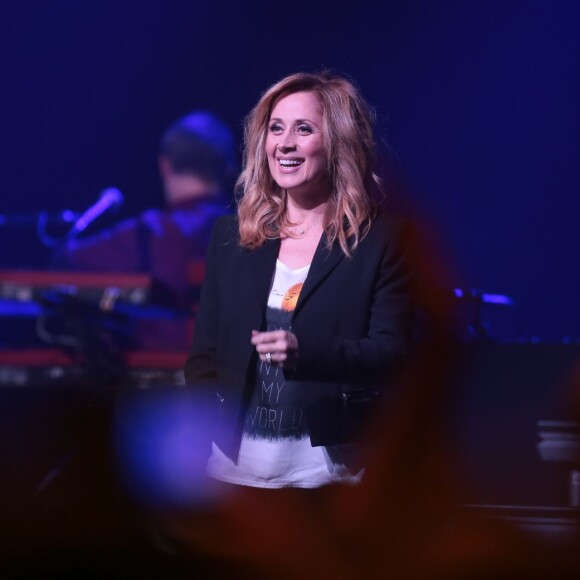 Lara Fabian en concert lors de la première date de sa tournée 2016 "Ma Vie Dans La Tienne" au Colisée de Roubaix, le 15 mars 2016. © Vansteenkiste Stephane/Bestimage