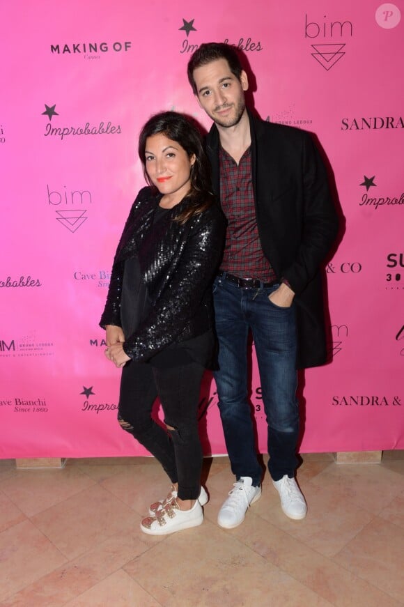 Exclusif - Leslie Benaroch, David Cholewa - Soirée de lancement de BIM Côte d'Azur à la Suite Sandra & Co le 11 mai 2016 à Cannes
