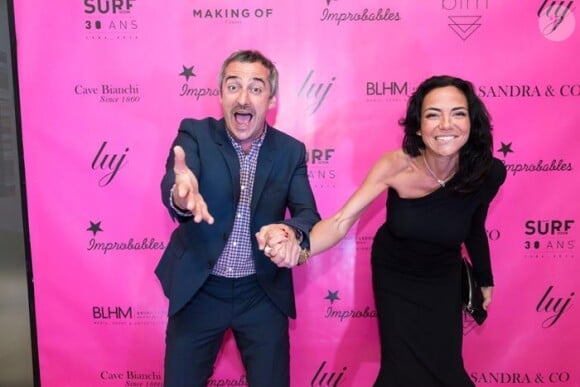 Exclusif - Sandra Zeitoun de Matteis et Sébastien Thoen - Soirée de lancement de BIM Côte d'Azur à la Suite Sandra & Co le 11 mai 2016 à Cannes