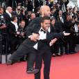 Anouar Toubali et Franck Gastambide - Montée des marches du film "Money Monster" lors du 69e Festival International du Film de Cannes. Le 12 mai 2016. © Borde-Jacovides-Moreau/Bestimage