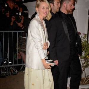 Naomi Watts - Dîner organisé par le magazine français Vanity Fair au restaurant Tetou. Vallauris, Golfe-Juan, le 12 mai 2016.