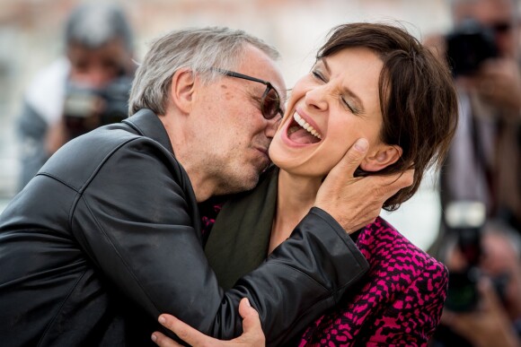 Fabrice Luchini, Juliette Binoche - Photocall du film "Ma Loute" lors du 69e Festival International du Film de Cannes. Le 13 mai 2016. © Borde-Moreau/Bestimage