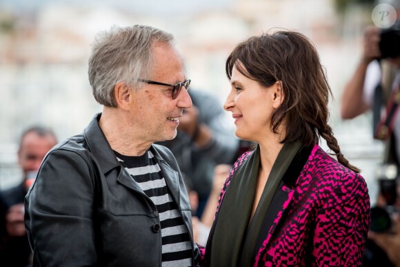 Fabrice Luchini, Juliette Binoche - Photocall du film "Ma Loute" lors du 69e Festival International du Film de Cannes. Le 13 mai 2016. © Borde-Moreau/Bestimage