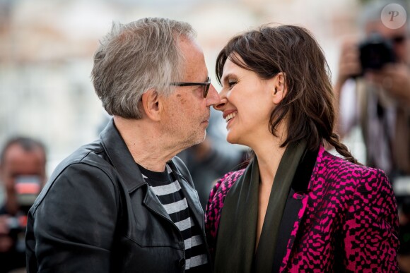 Fabrice Luchini, Juliette Binoche - Photocall du film "Ma Loute" lors du 69e Festival International du Film de Cannes. Le 13 mai 2016. © Borde-Moreau/Bestimage