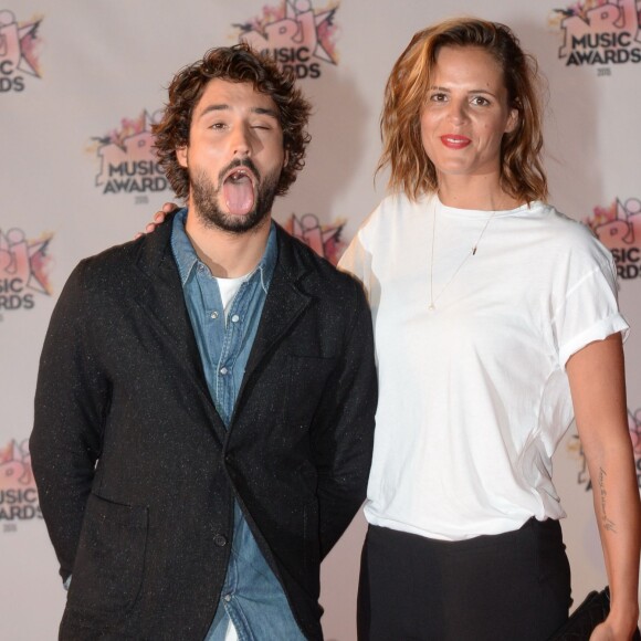 Laure Manaudou et son compagnon Jérémy Frérot à la 17ème cérémonie des NRJ Music Awards 2015 au Palais des Festivals à Cannes, le 7 novembre 2015. ©Rachid Bellak/Bestimage