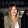 Caroline Receveur arrive à l'aéroport de Nice pour se rendre au 69ème festival international du film de Cannes le 13 mai 2016.