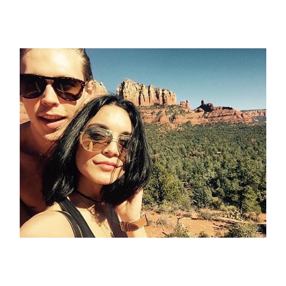 Vanessa Hudgens et Austin Butler passent la Saint Valentin à Sedona dans l'Arizona. Photo publiée sur Instagram, en février 2016