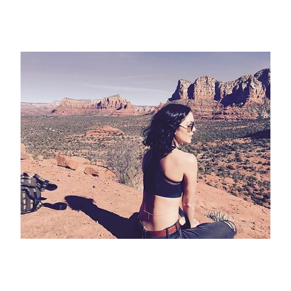 Vanessa Hudgens et Austin Butler passent la Saint Valentin à Sedona dans l'Arizona. Photo publiée sur Instagram, en février 2016