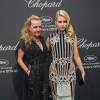 Caroline Scheufele, Lottie Moss - Photocall de la soirée Chopard lors du 69ème Festival International du Film de Cannes. Le 16 mai 2016 16/05/2016 - 