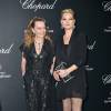 Caroline Scheufele, Kate Moss - Photocall de la soirée Chopard lors du 69ème Festival International du Film de Cannes. Le 16 mai 2016  69th Cannes Film Festival Chopard Wild Party Cannes 16-05-201616/05/2016 - 