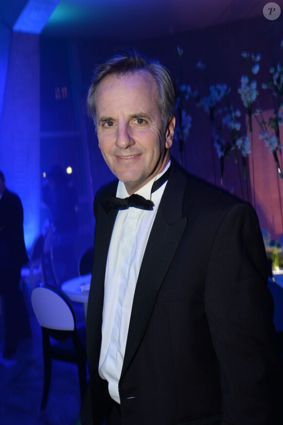 Exclusif - Bernard de La Villardière - Dîner de Gala du Prix d'Amérique Opodo à la Maison de l'UNESCO à Paris le 24 janvier 2015.