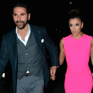 Eva Longoria et son compagnon Jose Antonio Baston sont allés dîner au restaurant italien Giorgio Baldi, avec les Beckham, à Los Angeles. Le 2 avril 2015