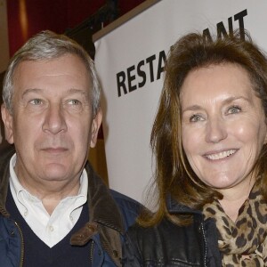 Richard et Cécilia Attias - 34ème édition du salon du livre à la Porte de Versailles à Paris le 23 mars 2014.