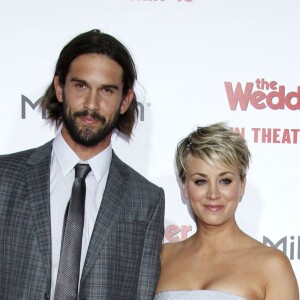 Kaley Cuoco et son mari Ryan Sweeting à la première du film "Témoin à louer" à Hollywood. Le 6 janvier 2015