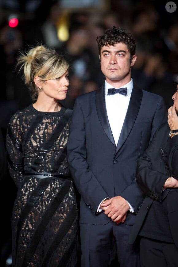 Marina Foïs, Riccardo Scamarcio - Montée des marches du film "Juste la fin du monde" lors du 69ème Festival International du Film de Cannes. Le 19 mai 2016. © Olivier Borde-Cyril Moreau/Bestimage  Red carpet for the movie "It's Only the End of the World" (Juste la fin du monde) during the 69th Cannes International Film festival. On may 19th 201619/05/2016 - Cannes