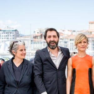 Valentina Acca, Viola Prestieri, Stefano Mordini, Marina Foïs et Riccardo Scamarcio - Photocall du film "Périclès le noir" lors du 69ème Festival International du Film de Cannes. Le 19 mai 2016 © Borde-Moreau / Bestimage  Call for "Pericle il nero" at the 69th Cannes International Film Festival. On may 19th 201619/05/2016 - Cannes