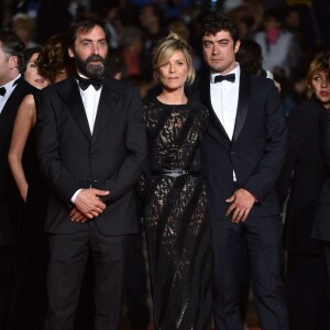 Stefano Mordini, Marina Foïs, Riccardo Scamarcio - Montée des marches du film "Juste la fin du monde" lors du 69ème Festival International du Film de Cannes. Le 19 mai 2016. © Giancarlo Gorassini/Bestimage  Red carpet for the movie "It's Only the End of the World" (Juste la fin du monde) during the 69th Cannes International Film festival. On may 19th 201619/05/2016 - Cannes