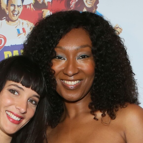 Erika Moulet, Nadège Beausson-Diagne - Soirée "VICO partenaire des supporters à domicile" à l'atelier à Paris le 14 avril 2016. © CVS/Bestimage