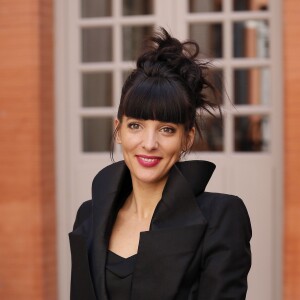 Exclusif - Erika Moulet (membre du jury) pose lors du Grand Gala "Les Fous Rires de Toulouse" à Toulouse le 13 mars 2016. © Patrick Bernard/Bestimage