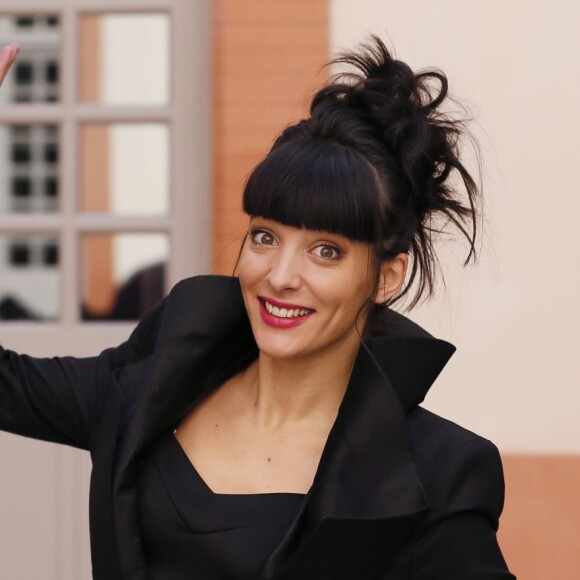 Exclusif - Erika Moulet (membre du jury) pose lors du Grand Gala "Les Fous Rires de Toulouse" à Toulouse le 13 mars 2016. © Patrick Bernard/Bestimage