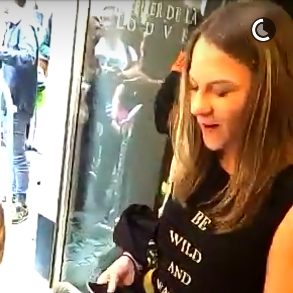 Nabilla Benattia , sur Snapchat, le 21 mai 2016