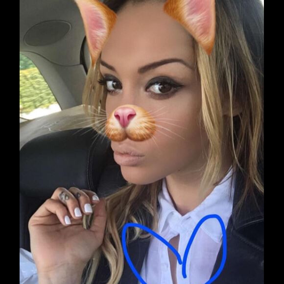 Nabilla Benattia sur Snapchat, le 21 mai 2016
