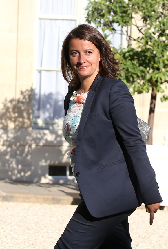 Cécile Duflot - Lancement de la conférence des Nations-Unis sur les changements climatiques, COP 21 , au Palais de l'Elysée à Paris le 10 septembre 2015.