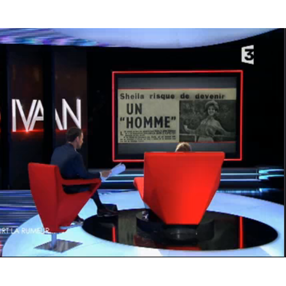 Sheila dans Le Divan de Marc-Olivier Fogiel, sur France 3